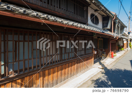 奈良　御所の町並み 76698790