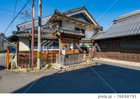 奈良　御所の町並み 76698793