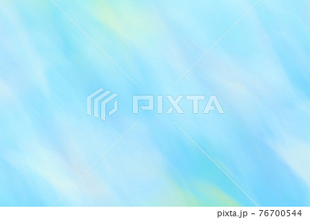 青色系抽象的背景　ゆるやかな流れ・ライン 76700544