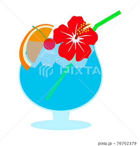 トロピカルジュースのイラスト素材