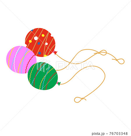 水ヨーヨーのイラスト素材