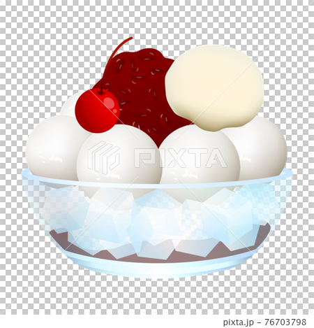 白玉クリームあんみつ 白玉クリームあんみつ 76703798