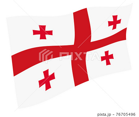 ジョージア　 国旗　アイコン