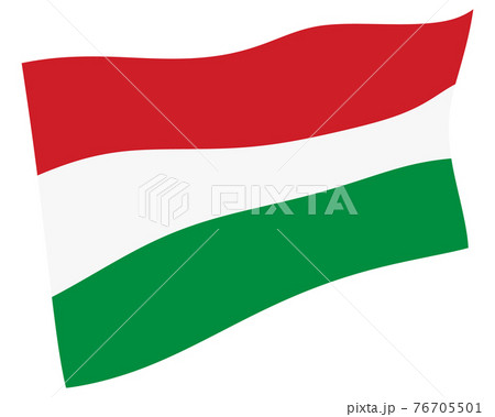ハンガリー　 国旗　アイコン