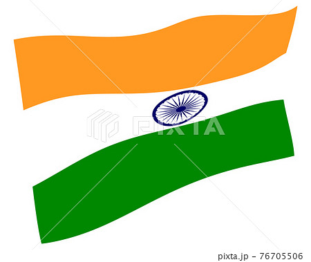インド　 国旗　アイコン