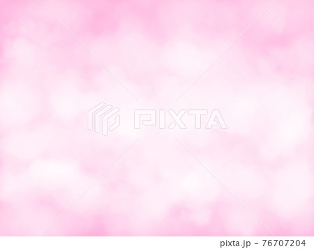 ピンク系水彩風ぼかしの背景 壁紙のイラスト素材