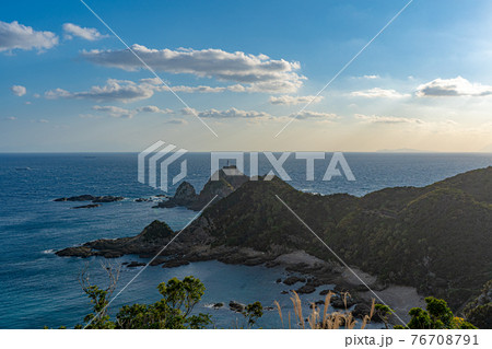 佐多岬の夕景 76708791