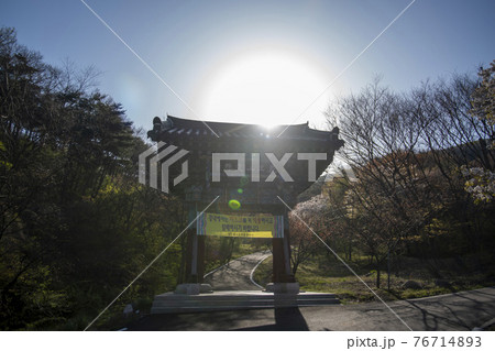 スポット 韓国 寺院 76714893