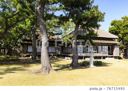 神奈川県横浜市金沢区野島公園にある伊藤博文別邸の春 神奈川県横浜市金沢区野島公園にある伊藤博文別邸の春 76715493
