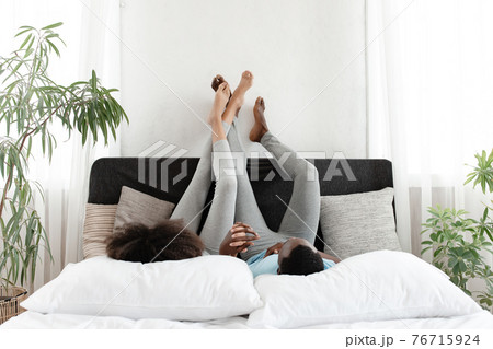 Spare time at home, relax together, tender and romance Spare time at home, relax together, tender and romance 76715924