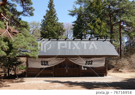 真田氏館跡（2021年春） 76716958