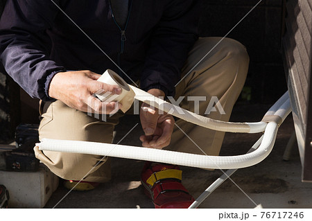 エアコン 設置取付工事 エアコン 設置取付工事 76717246