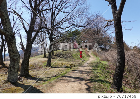 真田氏本城跡（2021年春） 76717459