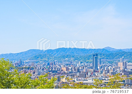 府中町から見た広島市内 76719537