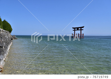 白髭神社の鳥居 76719749