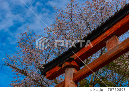 吉野水分神社の鳥居 76720893