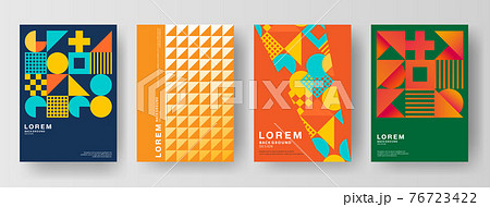 本の表紙デザイン ブックカバーデザイン 広告 チラシのレイアウトアイデア ビジネスカタログのイラスト素材