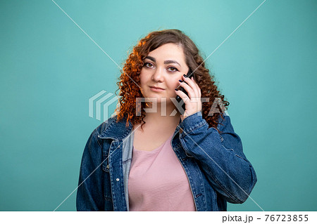 plus size woman body positive mobile communication plus size woman body positive mobile communication 76723855