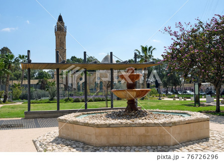 Ancient mosque and fountain in Beer Sheva Ancient mosque and fountain in Beer Sheva 76726296