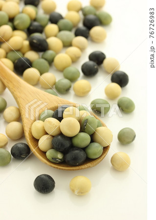 三色の大豆 食材 三色の大豆 食材 76726983