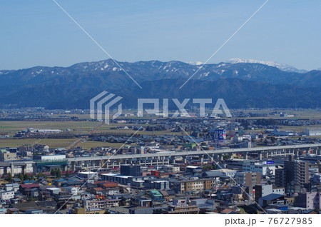 北陸新幹線 延伸工事　福井市南部大町から下莇生田町　2021年3月 76727985