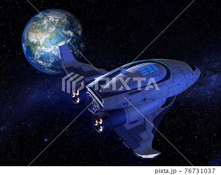 スペースシップ　宇宙船　地球　シャトル 76731037