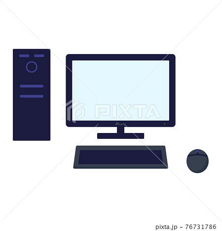 desktop computer illustration