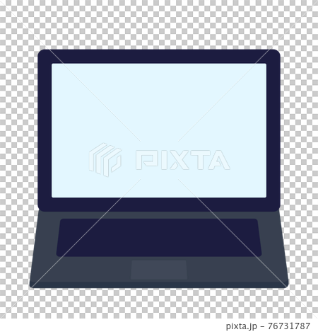 Simple laptop illustration flat design Simple laptop illustration flat design 76731787