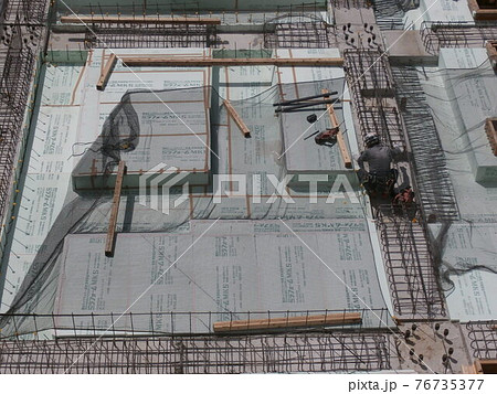 S造の床下断熱工事 76735377