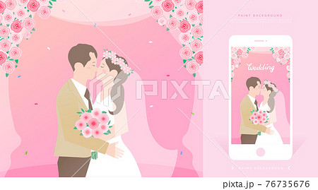 新郎 恋人 カップル 76735676