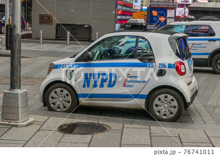 United States, New York, small police car United States, New York, small police car 76741011