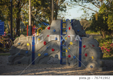 playground in the park playground in the park 76741902