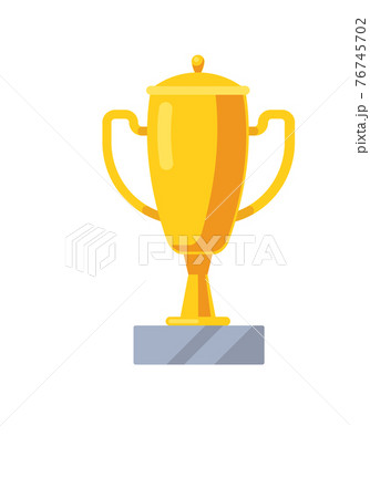 Award prize for success, winner trophy cup reward 76745702