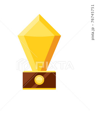 Award diamond winner prize for achievement isolated Award diamond winner prize for achievement isolated 76745751