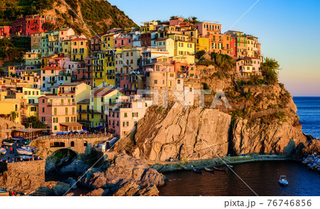 Manarola village, Cinque Terre, Italy 76746856