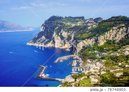 Capri island, Naples, Italy 76748903