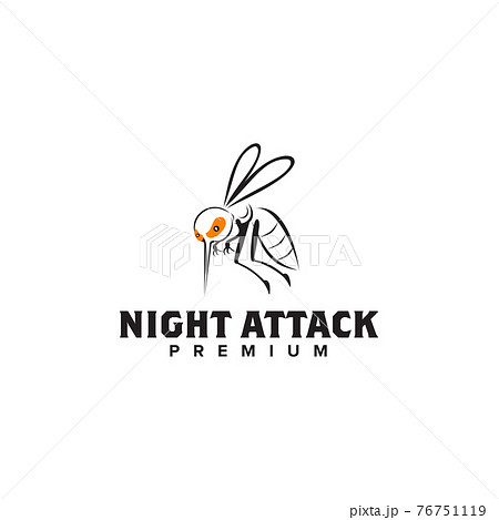 Mosquito icon logo design template 76751119