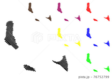 Comoros map vector Comoros map vector 76752799