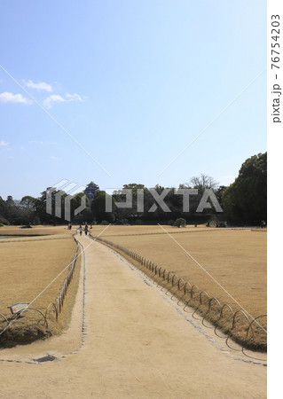 岡山　岡山市　日本三名園　岡山後楽園 76754203