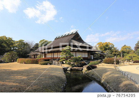 岡山 岡山市 日本三名園 岡山後楽園 岡山 岡山市 日本三名園 岡山後楽園 76754205