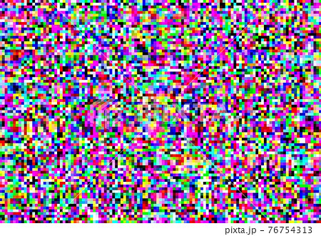 Screen pixel glitch, corrupted digital data effect Screen pixel glitch, corrupted digital data effect 76754313