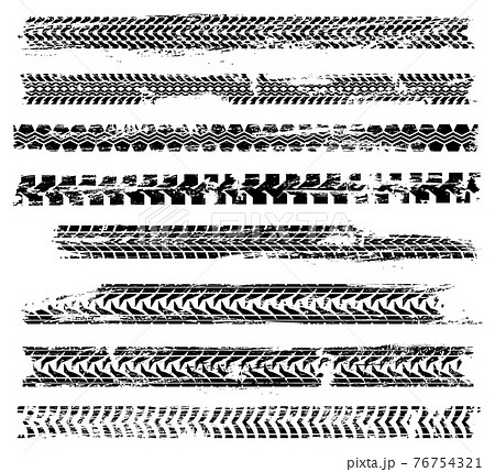 Tire tracks and car wheel prints, speed race sport Tire tracks and car wheel prints, speed race sport 76754321