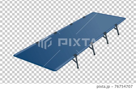 Cot Camp Cot Illustration 76754707