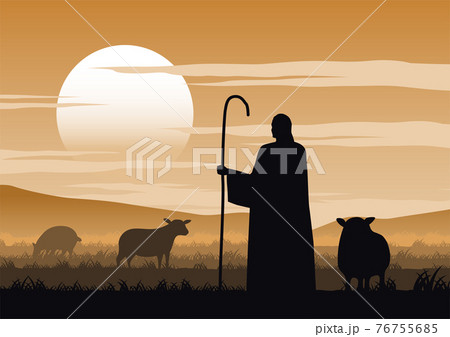 Jesus christ said about the shepherd Jesus christ said about the shepherd 76755685