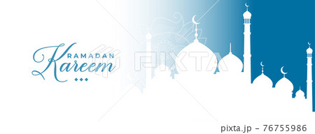traditional ramadan kareem islamic banner design 76755986