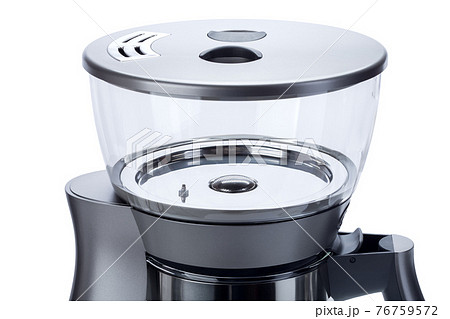 drip coffee maker with glass flask and water heater for beverage preparation home appliances isolated on white background. drip coffee maker with glass flask and water heater for beverage preparation home appliances isolated on white background. 76759572