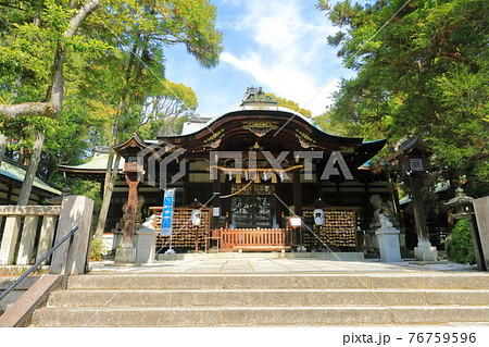 【京都府】新緑の東天王　岡﨑神社 76759596