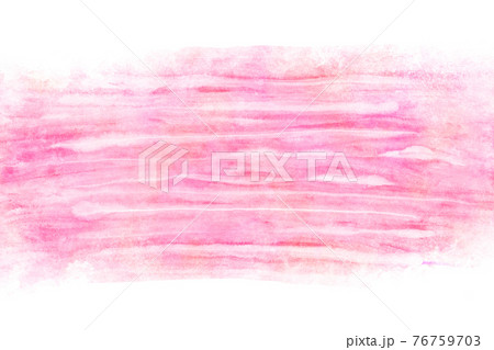 ピンク アブストラクト 線画 水彩 背景のイラスト素材