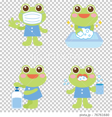 青蛙青蛙感染控製圖 青蛙青蛙感染控製圖 76761680