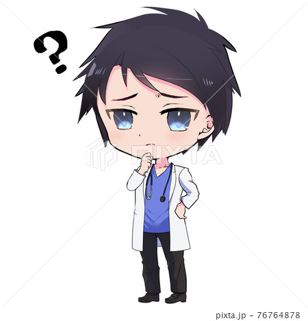 Anime Young Male Isolated Icon Stock Vector by ©djv 605615544